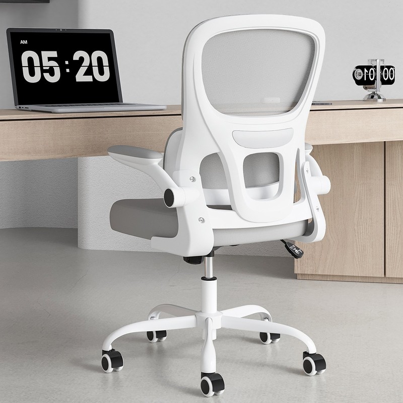 Ergonomic Home Office Desk Mesh Chair Lumbar Support Armrest Tilt Recline Comfy