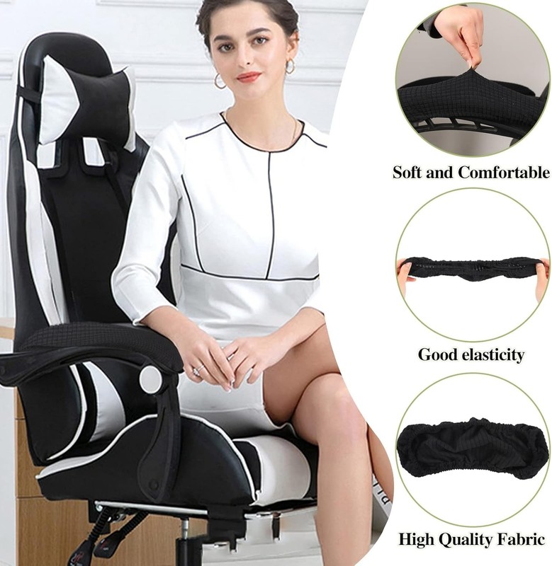 Office Chair Armrest Covers, Arm Rest Covering, Office Chair Armrest Pads 2Pcs gallery
