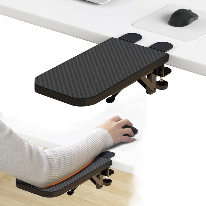 Computer Arm Rest for Desk, Suitable for Office desks, Sturdy Mouse arm Suppo…