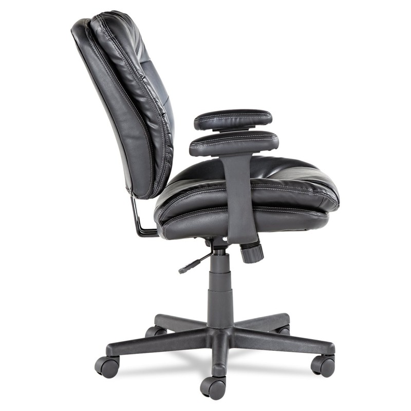 OIF Executive Swivel/Tilt Chair Fixed T-Bar 1' 10" x 3' 4" x 4", Black gallery