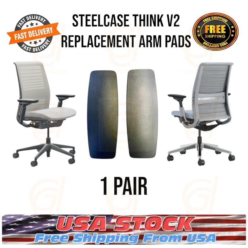 Steelcase Think 465 Replacement Arm Pads