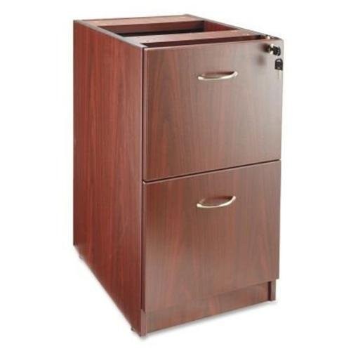 Lorell LLR69605 Essentials Hanging Pedestal 28.3″ Mahogany
