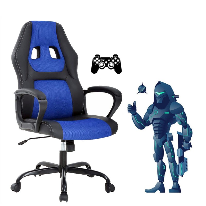 Racing Gaming Chair Home Office Computer Adjustable Swivel Executive Desk Chair
