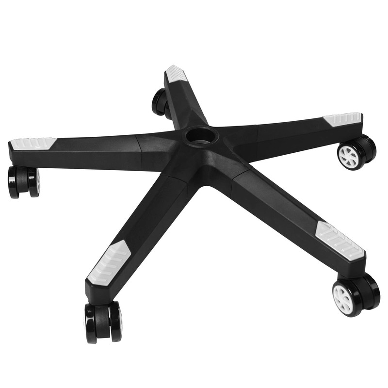 28 inch Nylon Gaming Chair Base Replacement with 5 Casters, Heavy Duty Office…