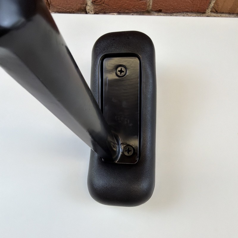 (2) Authentic Herman Miller EQUA Chair Replacement Armrests in Black + Screws gallery