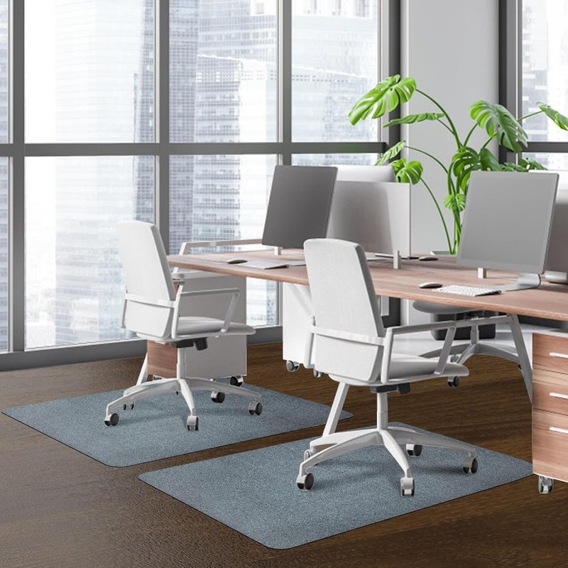 SHAREWIN Office Chair Mat for Hardwood/Tile Floor, 47"X36" Computer Gaming Chair gallery