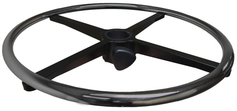 18" Chrome Plated Stool Foot Ring / Rest - S4167-3