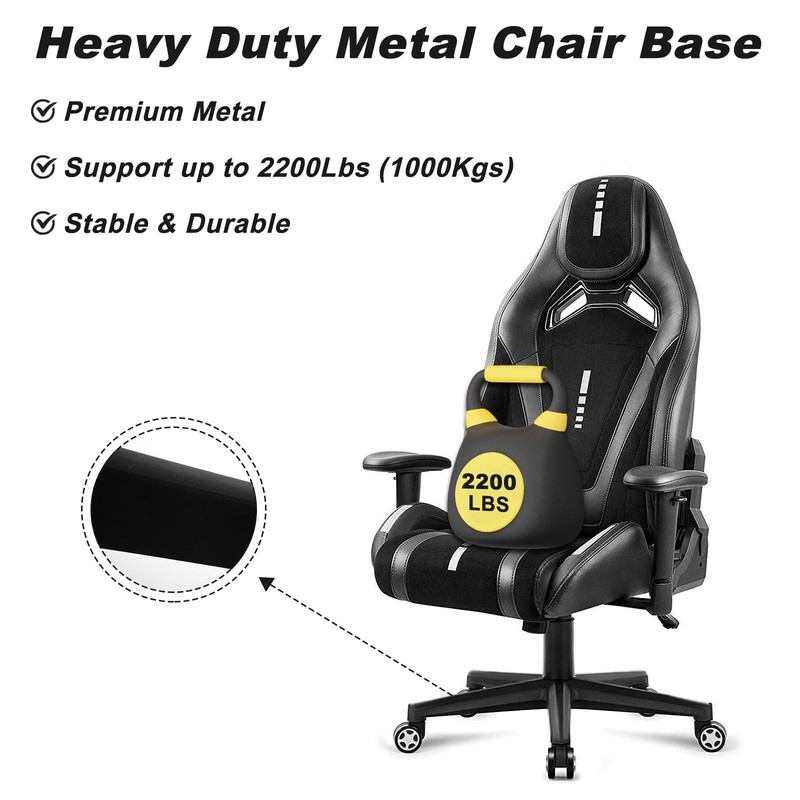 Office Chair Base Parts Heavy Duty, Bear Capacity 2200 lbs, 28 Inch Desk Chai... gallery