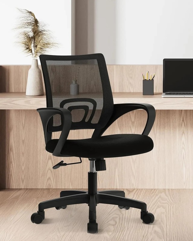 NEO CHAIR Black Mesh Gaming Office Chair -Lumbar Support, Adjustable Height gallery