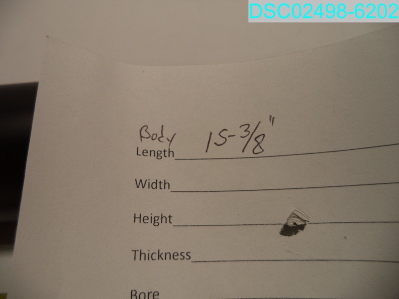 15-3/8" Office Chair Black Gas Lift Cylinder Replacement 27-1/2" Extended Length gallery