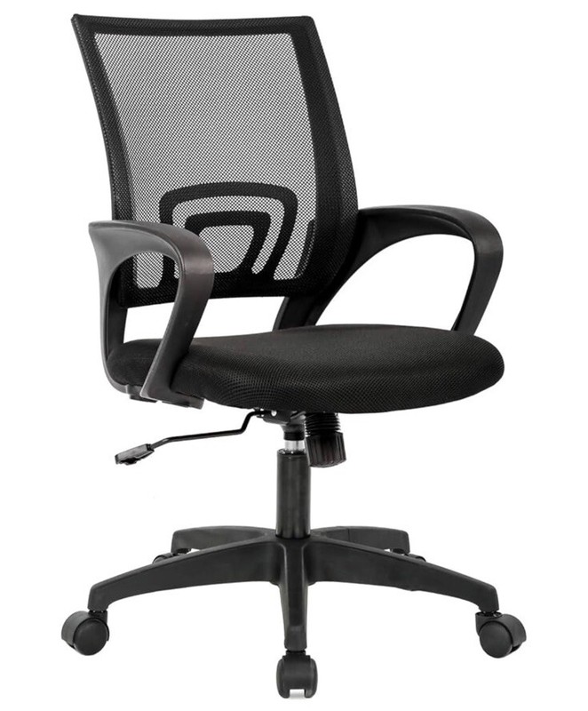 BestOffice V03-Black Home Office Ergonomic Desk Chair - Black