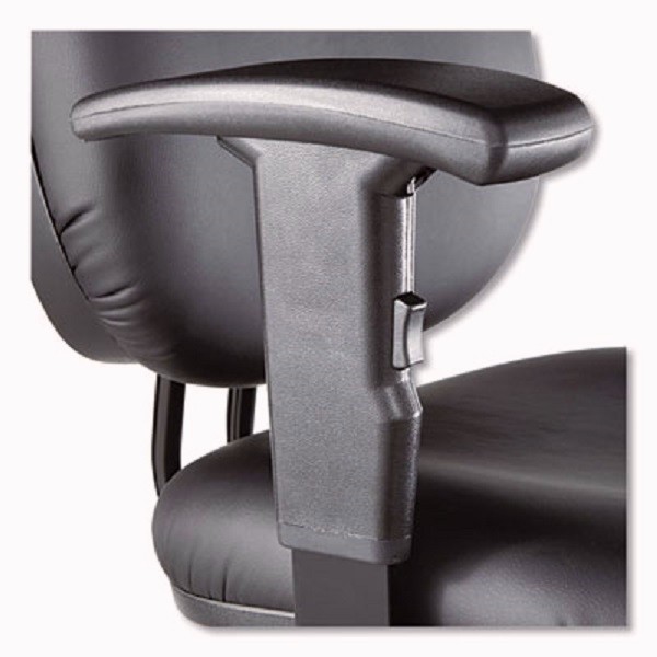 Alera ALEIN4616 Interval Series Swivel Task Stool, Pvc-free Faux Leather, Black gallery