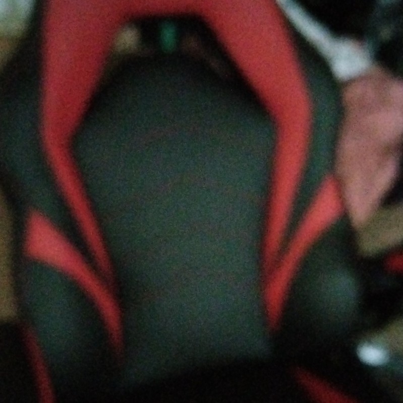 Black and Red Gaming Computer Chair with Headrest and Lumbar Support gallery