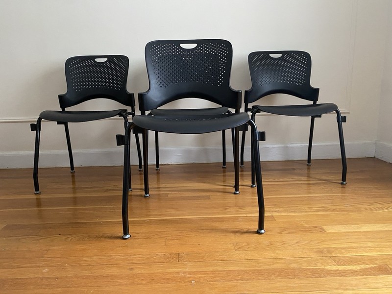 Herman Miller Caper Stacking Chairs — Set of 4 gallery