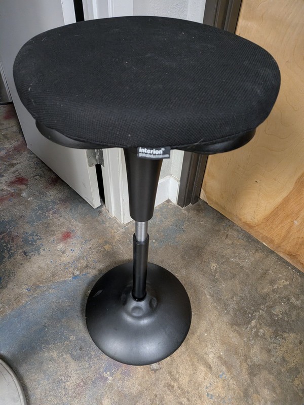 Wobble Stool standing desk chair balance ball stool E50