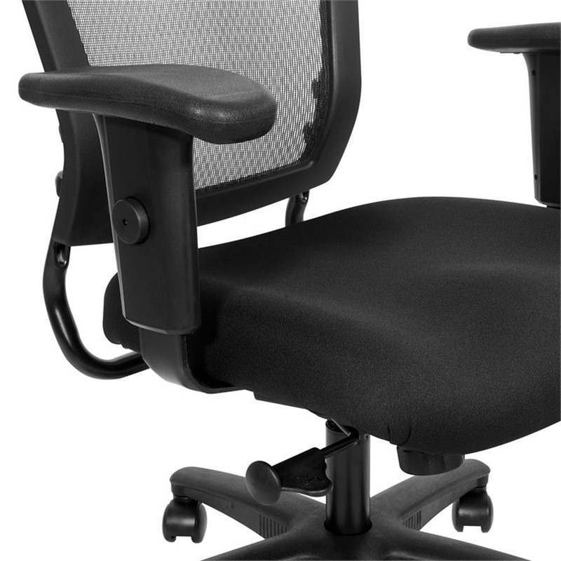 Scranton & Co Ergonomic Task Chair in Black Coal FreeFlex Fabric Seat gallery