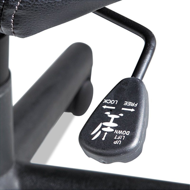 OIF Executive Swivel/Tilt Chair Fixed T-Bar 1' 10" x 3' 4" x 4", Black gallery