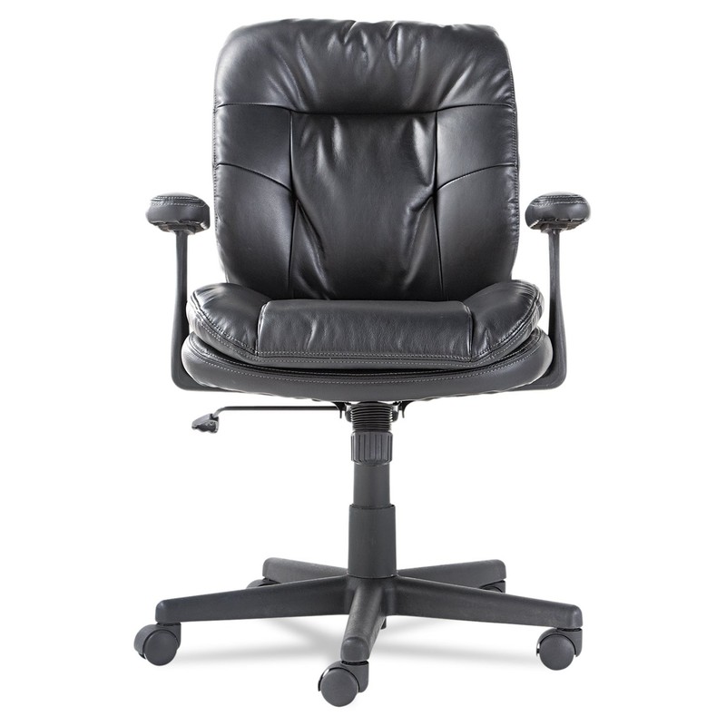 OIF Executive Swivel/Tilt Chair Fixed T-Bar 1' 10" x 3' 4" x 4", Black gallery