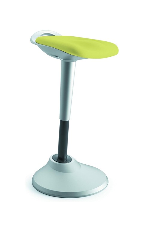 Basyx by HON Perch Stool Seat swivel with automatic return to center.