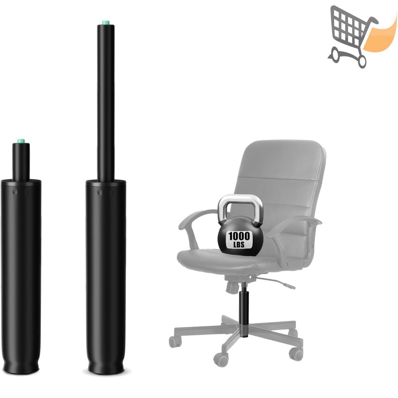 Office Chair Gas Lift Cylinder 5.5 Inch Travel Heavy Duty Fit Most Chairs