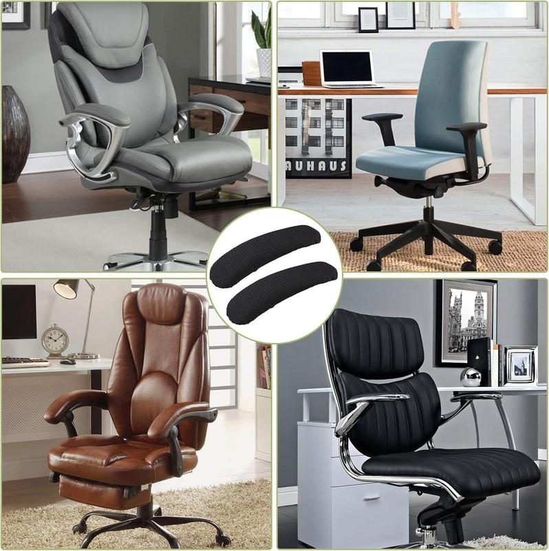 Office Chair Armrest Covers, Arm Rest Covering, Office Chair Armrest Pads 2Pcs gallery