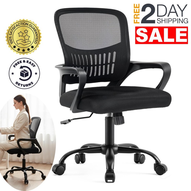 Silla Para Escritorio De Computadora Moderna Comoda Ergonomica Oficina Baratos