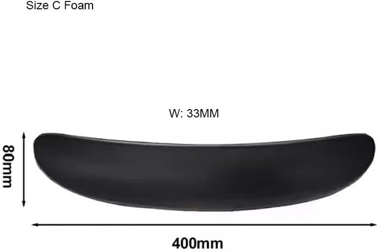 Seat Pad Foam Insert Replacement for Aeron Office Chair Polyurethane Black Gray gallery