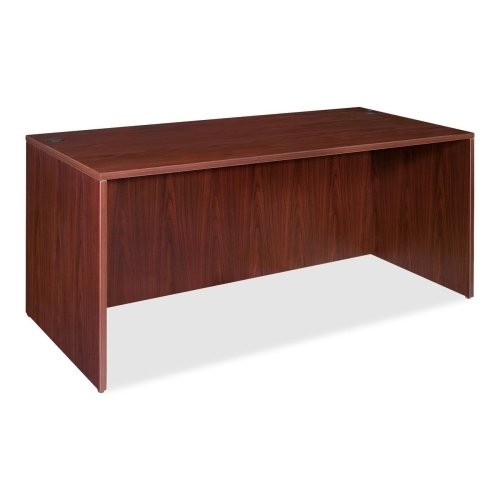 Lorell LLR69373 Rectangular Desk Shell 60″x30″ Mahogany