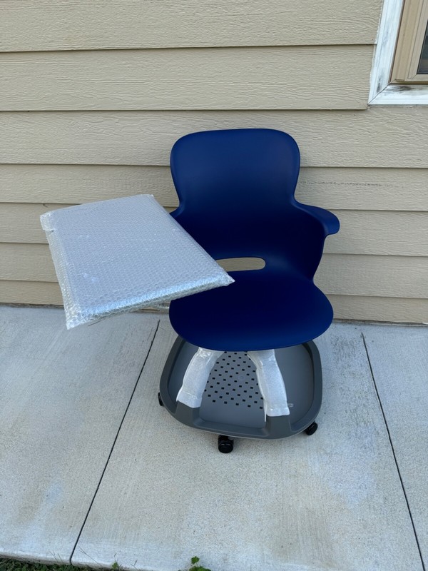 haskell Education Ethos Swivel desk chair work surface