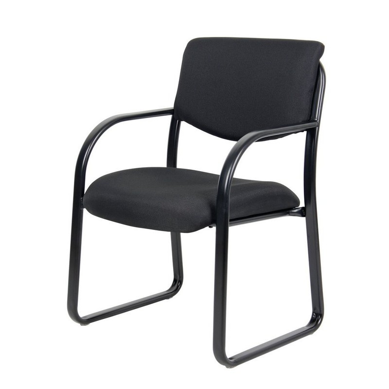 Boss Black Fabric Guest Chair gallery