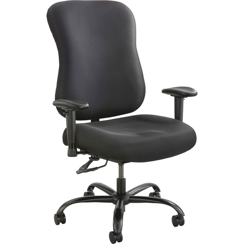 Safco 3590BL Optimus Big Tall Chair Black 400 lb Capacity gallery