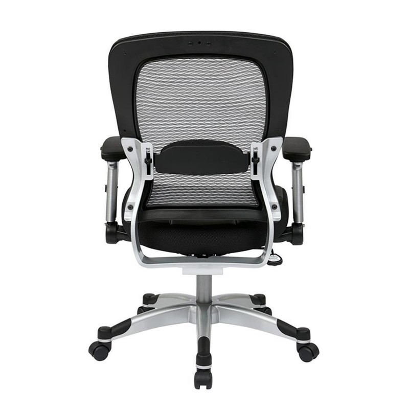 Professional Light Air Grid Back Chair in Gray gallery