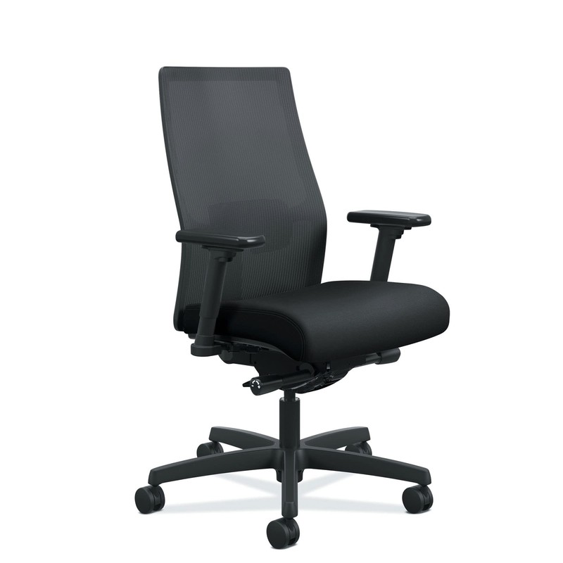 HON Ignition 2.0 Ergonomic Office Chair – Adjustable Tilt, Swivel Wheels, Com…