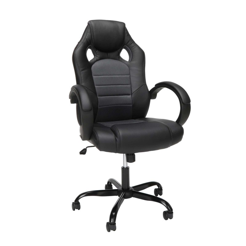 Essentials High-Back Racing Style Gaming Chair with Padded Arms by OFM gallery