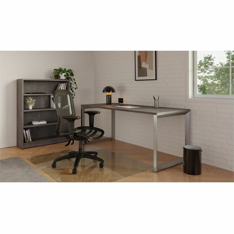 Lorell LLR86905 Executive High-Back Chair Black Mesh Seat gallery