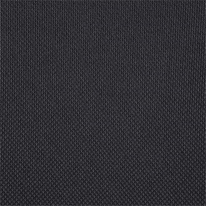 Scranton & Co Black Mesh Back Chair with Fabric Seat and Chrome Base gallery