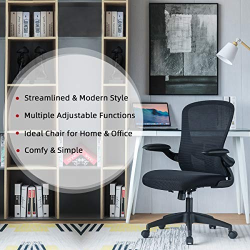 Sytas Office Chair Ergonomic Desk Chair Computer Task Mesh Chair - Black gallery