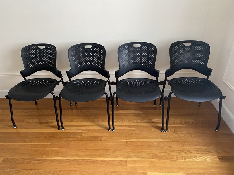 Herman Miller Caper Stacking Chairs — Set of 4 gallery