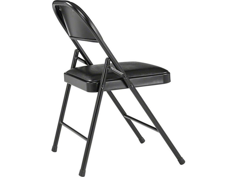 NPS 950 Vinyl Padded Steel Folding Chair - Supports Up to 250 lb - 17.75" Seat H gallery