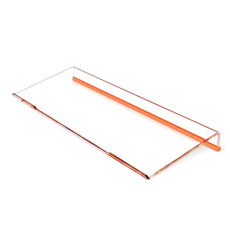 Ergonomic Computer Keyboard Stand – Clear Acrylic Keyboard Riser Tilted Keybo…