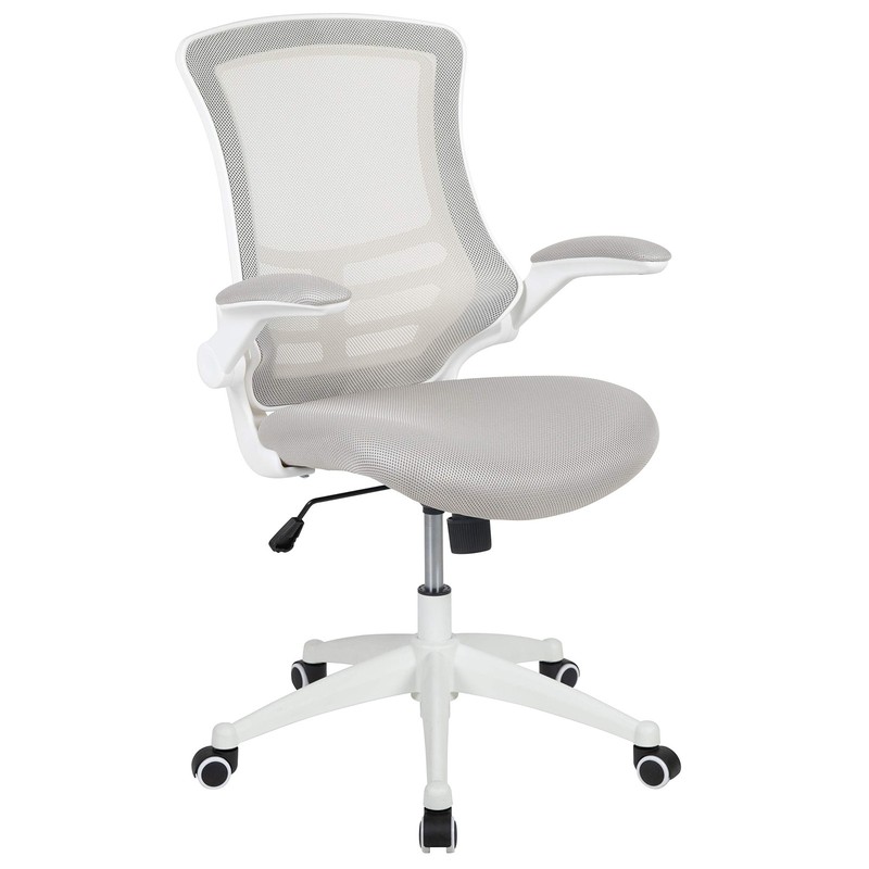 Flash Furniture Kelista MidBack Swivel Office Chair Adjustable Lumbar Su