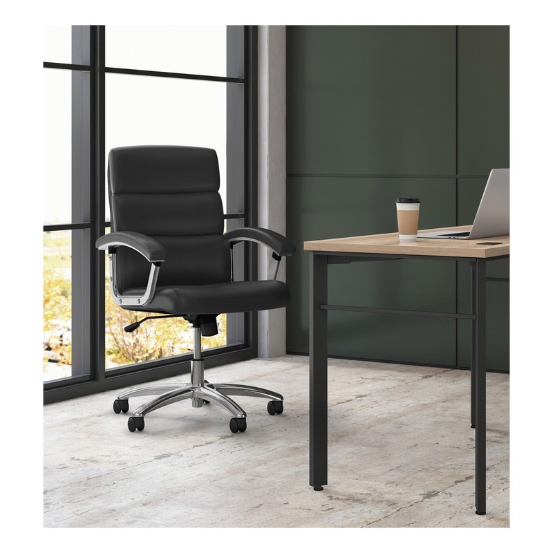 HON Company Traction High-Back Executive Chair 250lb cap. Blk Polished gallery