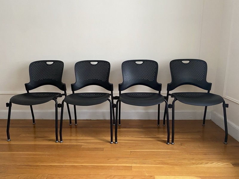 Herman Miller Caper Stacking Chairs — Set of 4 gallery