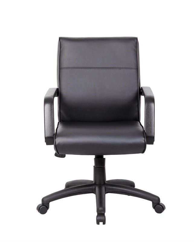Scranton & Co Mid Back Executive Office Chair in Leather Plus gallery