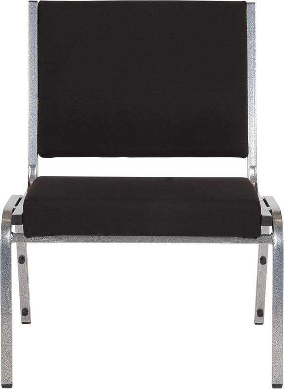 + OLIVER 950 lb. Rated Black Antimicrobial Fabric Bariatric Medical Reception Ch gallery