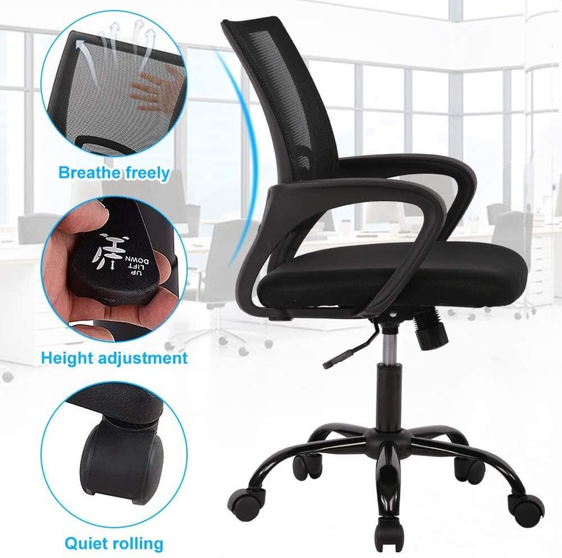 Mesh Home Office Chair Computer Chair Ergonomic Desk Chair with Lumbar Support gallery