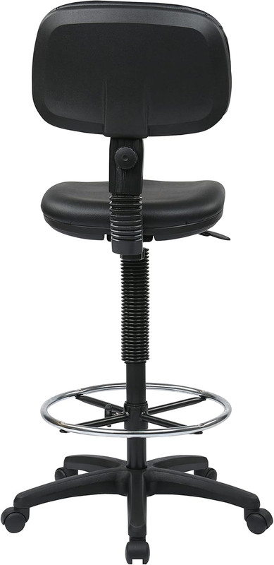 Office Star DC Series Adjustable Drafting Chair with Foot Ring and Sculptured Fo gallery