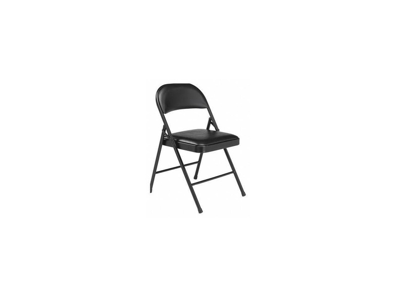 NPS 950 Vinyl Padded Steel Folding Chair - Supports Up to 250 lb - 17.75" Seat H gallery
