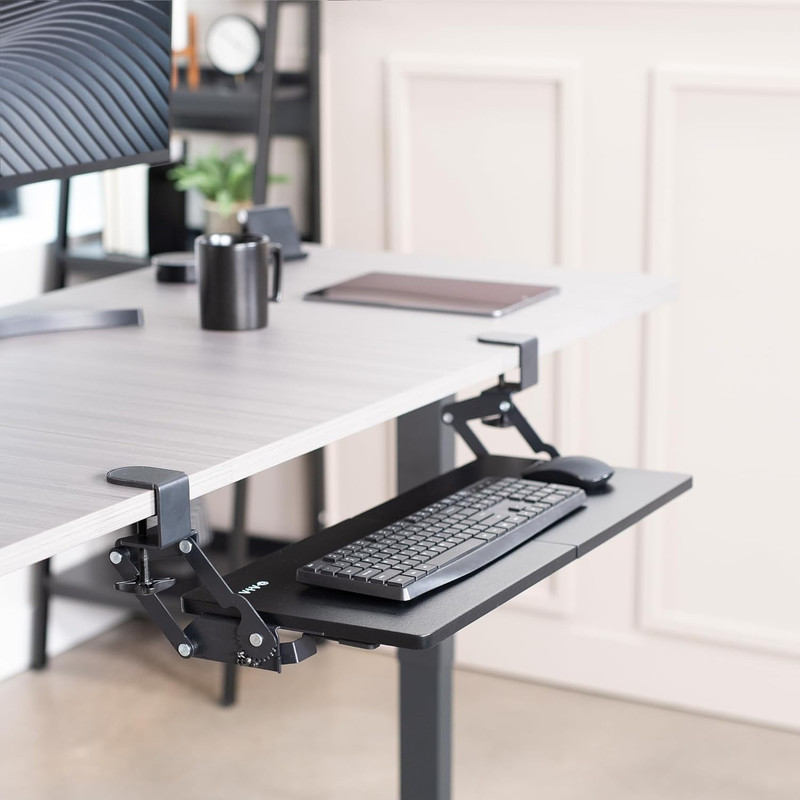 VIVO Large Clamp-On 27 (33 Including Clamps) X 11 Inch Computer Keyboard and Mou gallery