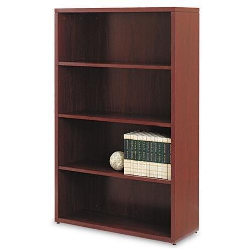 The Hon 105534NN Mahogany Laminate Bookcase 36″ W 57.1″ H